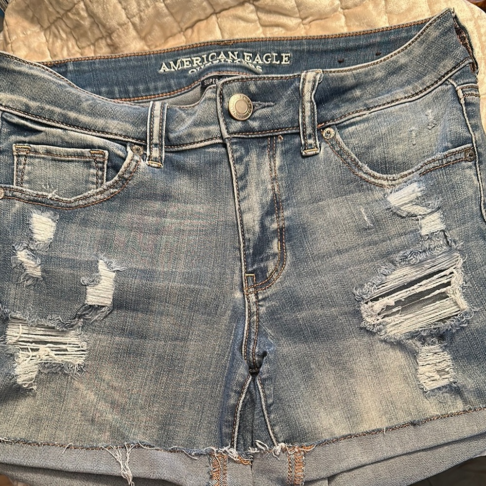 American Eagle Outfitters Blue Jean Shorts